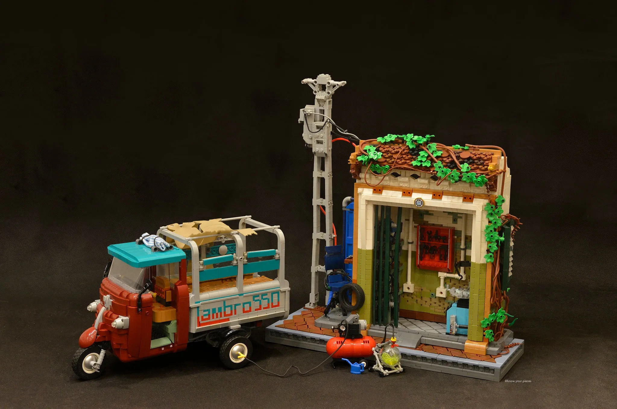 1 moc của tác giả “Hoang Dang” tên “Repair shop” đang được bình chọn trên LEGO IDEAS, các bạn có thể vào để vote trực tiếp cho bạn ấy tại đây.