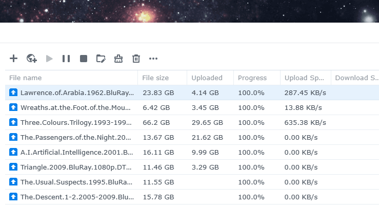 Nuôi ″ratio″ các account private tracker torrent là thói quen cũng như sở thích hơn chục năm nay của mình, khó mà từ bỏ.